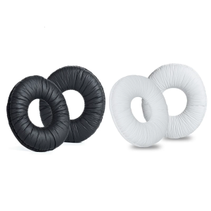 1 Pair Replacement Ear Pads for MDR NC8 / MDR-NC8 Headphone High Density Sponge PU Leather Sweat Resistant