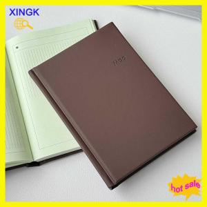 XINGK Bạc Hà Sô Cô La Màu Xanh Lá Cây Bên Trong Trang A6 Máy Tính Xách Tay Cô Gái Nhật Ký Dày Máy Tính Xách Tay Tạp Chí Dễ Thương Kawaii Văn Phòng Phẩm