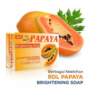 ❤ RatuCosmetic12 ❤ RDL Philipine Papaya Brightening Soap 135gr Asli Original