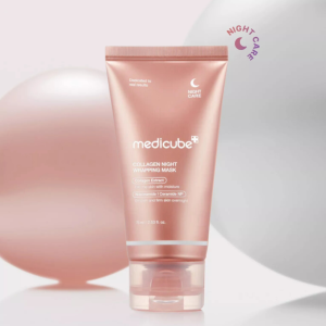 [Authentic product]Medicube Collagen Night Wrapping Mask 75ml .Moisturizing Firming skin Reduce fine lines.Korean skincare