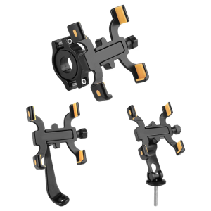 Durability 4 Claw Bike Handlebars Phone Holder Regulable 360 Rotation Holder for Cycling Navigations