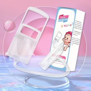 EDIHP COD เครื่องช่วยหายใจจมูก เครื่องดูดน้ํามูกเด็ก แบบพกพา การทำความสะอาดจมูกของลูกน้อย
