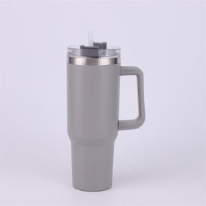 DXUU Mug Termos Tumbler Jumbo American Style Eco-Friendly+Sedotan Stainless Tahan Panas & Dingin 860ML | SUS 316