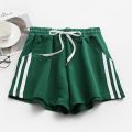 QUẦN ĐÙI, QUẦN SHORT 2 sọc NỮ COTTON  MẶT NHÀ. 