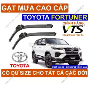 Gạt Mưa Kính Lái Cao Cấp Toyota Fortuner Cặp G.ạt Mưa Kính Lái Toyota Fortuner Có Đ.ủ Size Cho Các Đời