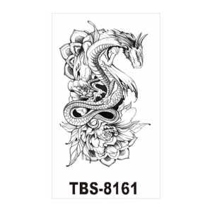 Tattoo Temporer Tahan Air Desain Tribal Elegan Zaril TBS-8161