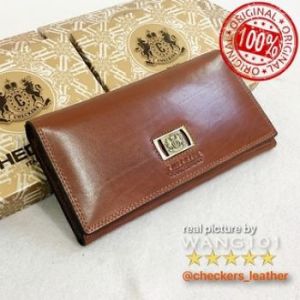 WANG101 - Dompet Kulit CHECKERS 11N - Import Premium Kulit ITALY tebal kuat dan tahan lama. Banyak model pilihan untuk pria wanita. Jaminan  atau uang kembali