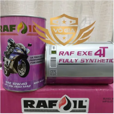 Nhớt tổng hợp Rafoil 10W40 Full Synthetic dành cho xe số phân khối lớn