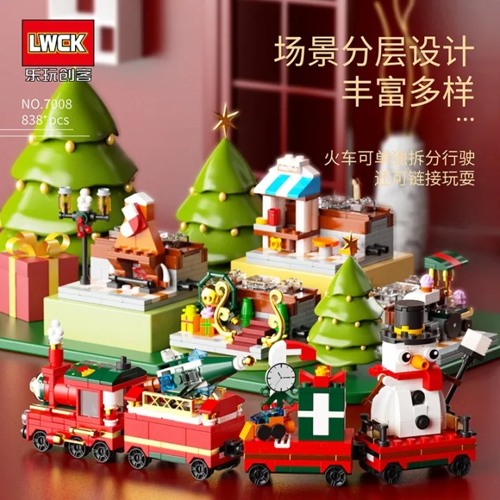 LWCK%207008%20Christmas%20Train%204-in-1%20set%20Festive%20Merry%20Street%20View%20Building%20Block%20%E5%9C%A3%E8%AF%9E%E8%8A%82%E5%BA%86%E7%A7%AF%E6%9C%A8%E5%A5%97%E8%A3%85%20Permainan%20eBuild%20-%20Image%2010