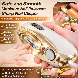 Nail Polishers Multifunction Durable and Long-lasting Manicure Shine in a Single Grind 2-speed High Speed