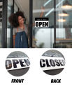 OPEN CLOSED SINTRABOARD WATERPROOF DOOR SIGNAGES. 