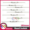 REED SWITCH 2X14MM MAGNETIC MAGNETRON DETECTOR SAKLAR SENSOR NO. 