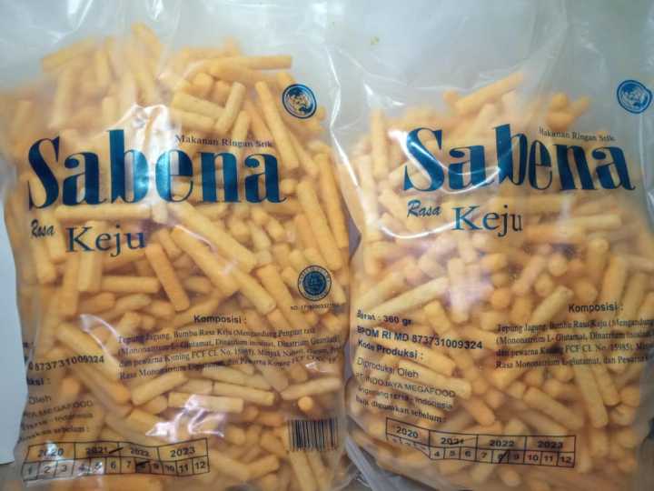 ciki sabena/sabena ciki/makanan ringan stick sabena rasa keju 360gr ...