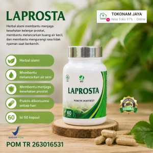 ORIGINAL 100% || EZA PROSTAT 60 KP berganti nama LAPROSTA POM TR | Menyembukan Prostat &Melancarkan Air Seni