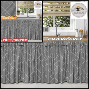 Gorden Kolong Dapur Kain Katun Premium Free Request Ukuran