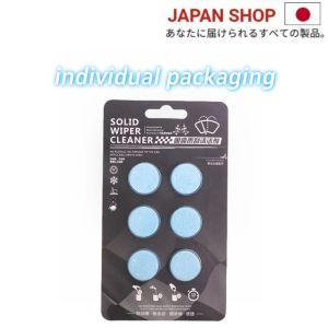 Car Windshield Cleaner 6pcs Concentrated Clean Tablets Effervescent Wiper Tablet Concentrated Clean Tablets Remove Glass Stains