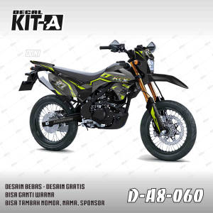 Decal KLX 150 SM 2025 terbaru stiker decal new klx sm 150 MOTIF GRAPHIC KEREN KOMBINASI D-A8-060 D-A8-081 D-A8-074 D-A8-051 D-A8-049