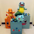 1:1 Pokemon Big Size Anime Figurine Children's Toys Kawaii Pikachu Squirtle Bulbasaur Charmander Snorlax Eevee Christmas Gift. 