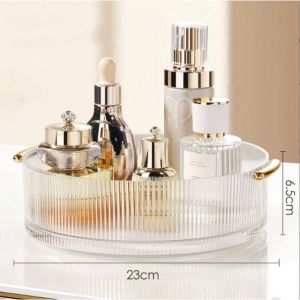 กล่องเก็บของ ถาดอครีลิค สามารถหมุนได้ 360° กล่องใส่เครื่องสําอางค์