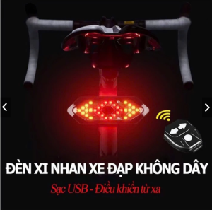 Đèn Xi Nhan Xe Đạp Không Dây Đèn Hậu Xe Đạp Đèn Xe Đạp Rẽ Trái Phải Có Điều Khiển Cầm Tay Siêu Nhậy Chống Nước tiện lợi
