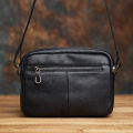 Genuine Leather Men Shoulder Bag Vintage Messenger Bags Male Crossbody Bags Man's Handbag Sling Bag iPAD 9.7 Inch NASVA. 