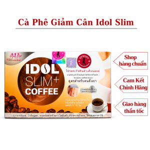 Idol Slim X2 Coffee Hộp 10 Gói – Cà Phê Hòa Tan Nhập Khẩu Thái Lan
