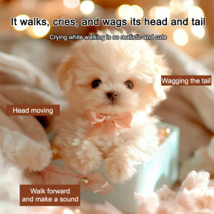 Smart Dog Accompanying Education Electronic Pet Realistic and Lovely Electronics Electric Tactile Comfort