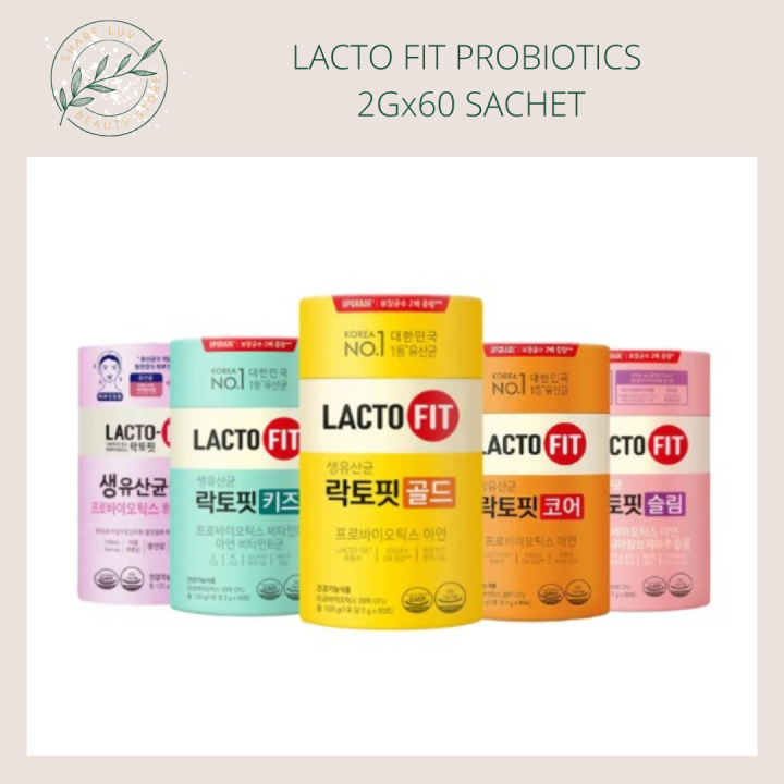[Ready Stock][UPGRADED] Lacto Fit Probiotic 2g X 60 sticks / 益生菌 升级版 ...