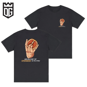 DG Clothes T shirt Kaos Polos Kata - Kata UANG BISA DI CARINTAPI PERAWAN TAK BISA KEMBALI