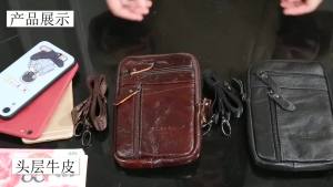 ผู้ชายหนังแท้กระเป๋าสะพายCrossbodyคุณภาพสูงToteแฟชั่นธุรกิจMan Messengerกระเป๋ากระเป๋าหนังกระเป๋า