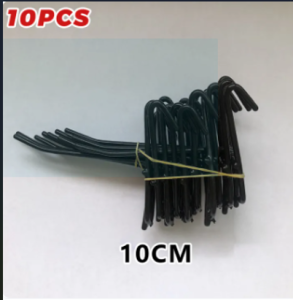 10PCS Heavy Duty Plating Screen Hooks For Grid Wall Wire Mesh Hanging