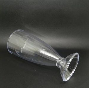 Gelas Plastik Jus / Gelas Juice Plastik / Gelas Cantik / Gelas Unik Isi 4 pcs