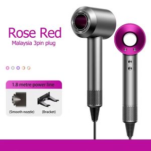 Professional Salon Hair Dryer 1600W | 2B Negative Ion & Leafless Tech | Fast-Drying Hollow Blower 吹风机 (Barber-Grade)