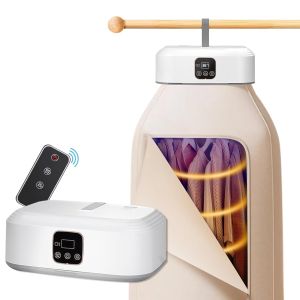 ACB LUCKY STAR Portable Clothes DryerMini Laundry Dryers with Remote Control Small Compact Foldable Electric Drying Machine