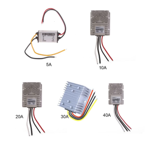 IP67 Waterproof Converter Step Down 12V-24V to 5V 5A/10A/20A/30A/40A Power Supply Adapter Direct Current Modules