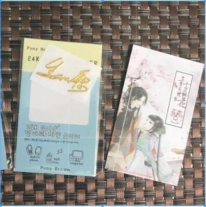 Sticker Triệu Lệ Dĩnh sticker chữ ký album sticker ảnh dán anime idol dễ thương