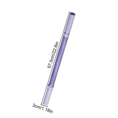 GONOVO MALL Ergonomic Design Yoga Stick Wolf Teeth Roller Design Stretching Stick Relaxation Tool Open Back Stretching Tool For Sports Outdoors Home Workout
