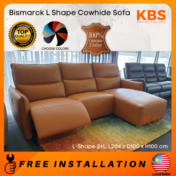 (FREE Installation+Shipping) KBS Bismarck Genuine Cowhide Leather L