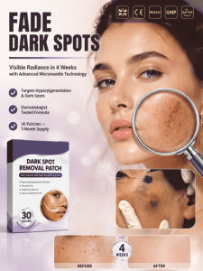 ✨ Dark Spot Fader / Melanin Remover Patch / Invisible Skin Brightening Sticker / 10-Year Dark Spot Eraser / Gentle Melanin Dissolve Patch [Instantly melts away 10-year-old dark spots] Invisible melanin-breaking patch