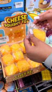 Square Cheese Squishy Toys NeeDoh squishy toys fidget giant squishy Stress Relief Sensory Toys