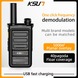 KSUN Walkie Talkie TKB 400-470MHz UHF Anti DropLong Range two way radios