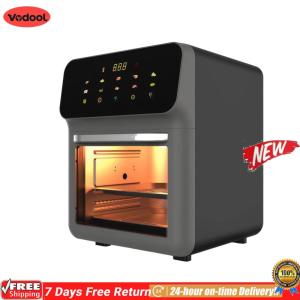 [VODF] Touch Screen Air Fryer 80-200 C Multi-Function Non-Oil Fryer 0-60min Timing Electric Oven Visible Window for Home Use