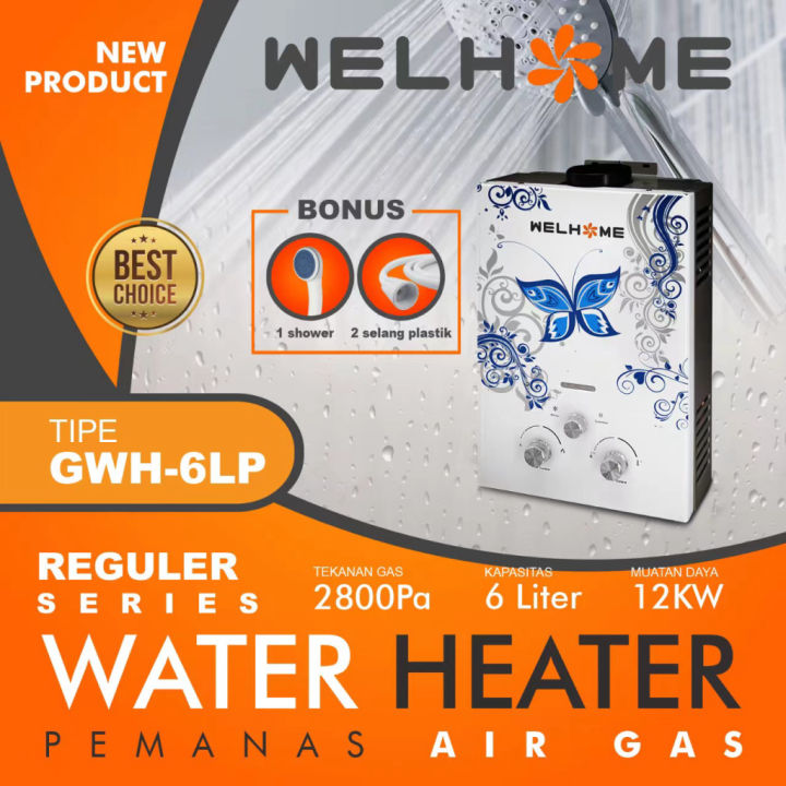 Pemanas Air Best Lpg Water Heater Water Heater Gas Reguler Welhome