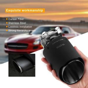 [Seller recommendation] Carbon Fiber Style Car Exhaust Pipe Muffler End Tip Tailpipe for 63mm 89mm