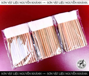 Cọ Bẹ Quét Sơn Cán Gỗ – Cọ Quét Sơn Bản Rộng Lông Trắng Mềm Dùng Quét Sơn Keo Dầu Vecni
