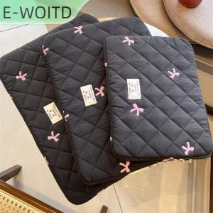 【E-WOITD】 กระเป๋าเก็บแล็ปท็อปขนาด11 13 15นิ้วสำหรับ Air 13.3 Pro Xiaomi Lenovo Dell โน๊ตบุ๊คเคสนิ่ม iPad 5แขน6นิ้ว