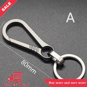 [COD] Titan khóa EDC Công Cụ Ngoài Trời hợp kim titan Keychain tiranium khóa vòng chìa khóa phụ kiện xe hơi Keychain Mặt dây chuyền quà tặng cho người đàn ông