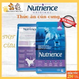 (Nguyên seal 5kg)Thức ăn chó Nutrience Original thịt cừu và rau củ
