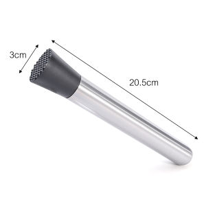 Multifunctional Stainless Steel Crushed Ice Hammer Popsicle Sticks Cocktail Swizzle Stick Fruit Muddle Pestle Barware Tools