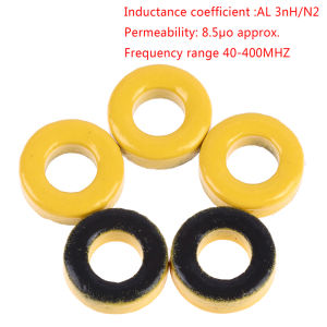 LEI T37-6 Iron powder cores 9.5*5.2*3.3mm AL3.0nH/N2 8.5uo Ferrite Toroid Core